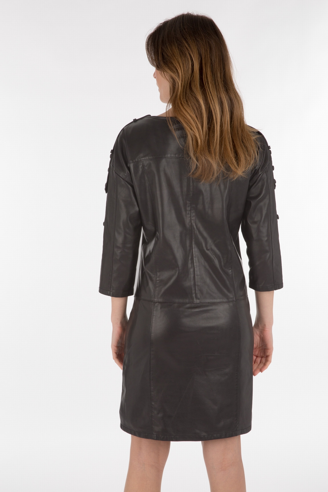 ROBE EN CUIR DOROTHIA