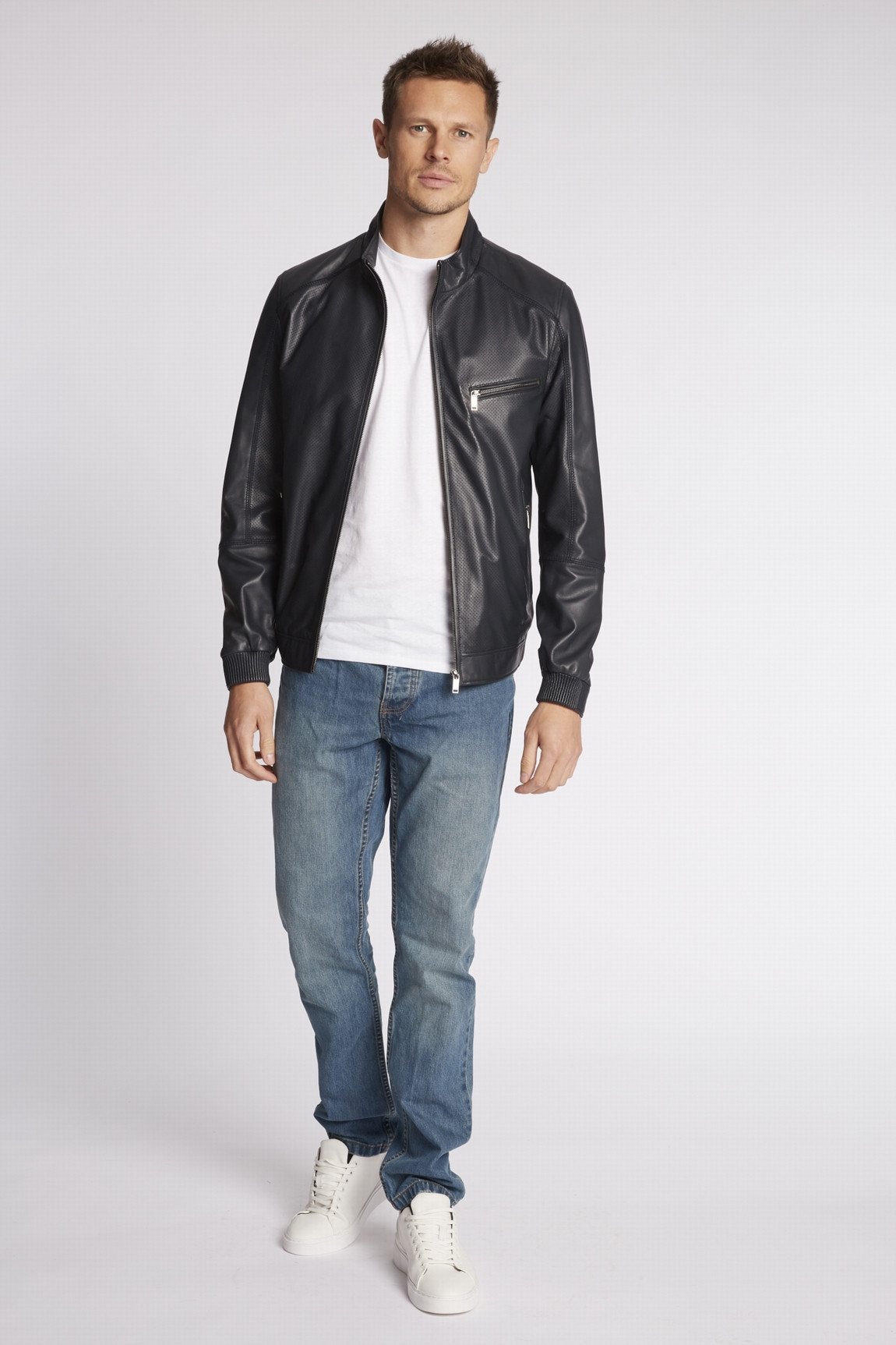 BLOUSON COL MOTARD JEFFREY