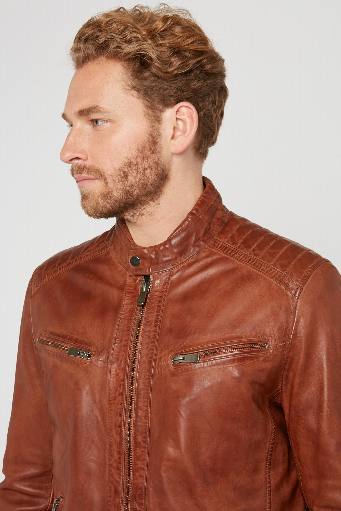 BLOUSON EN CUIR JOE