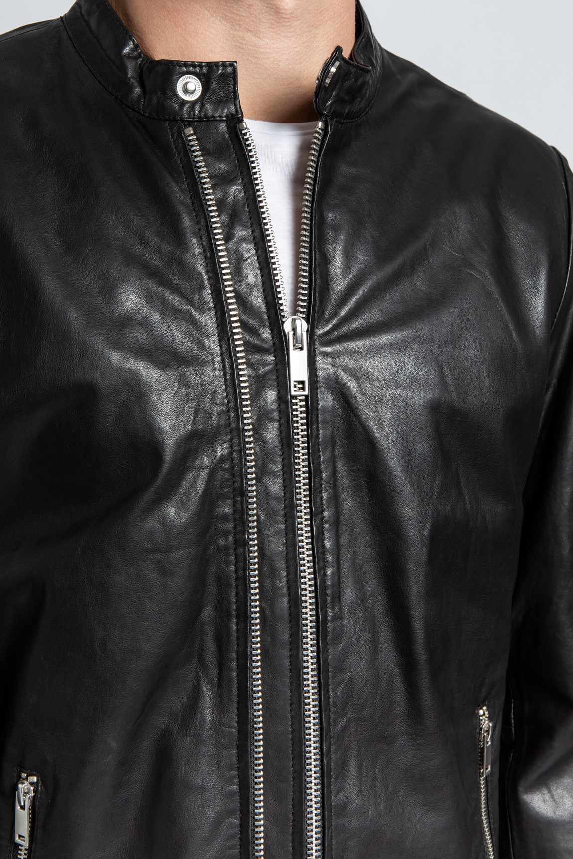 BLOUSON EN CUIR LAURENT