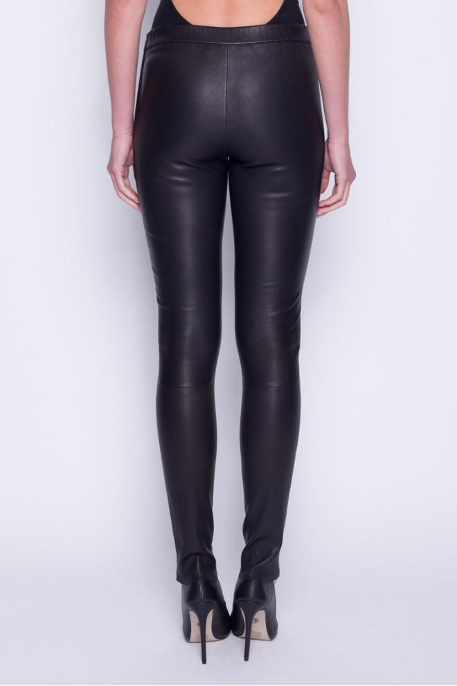 Legging cuir agneau best sale