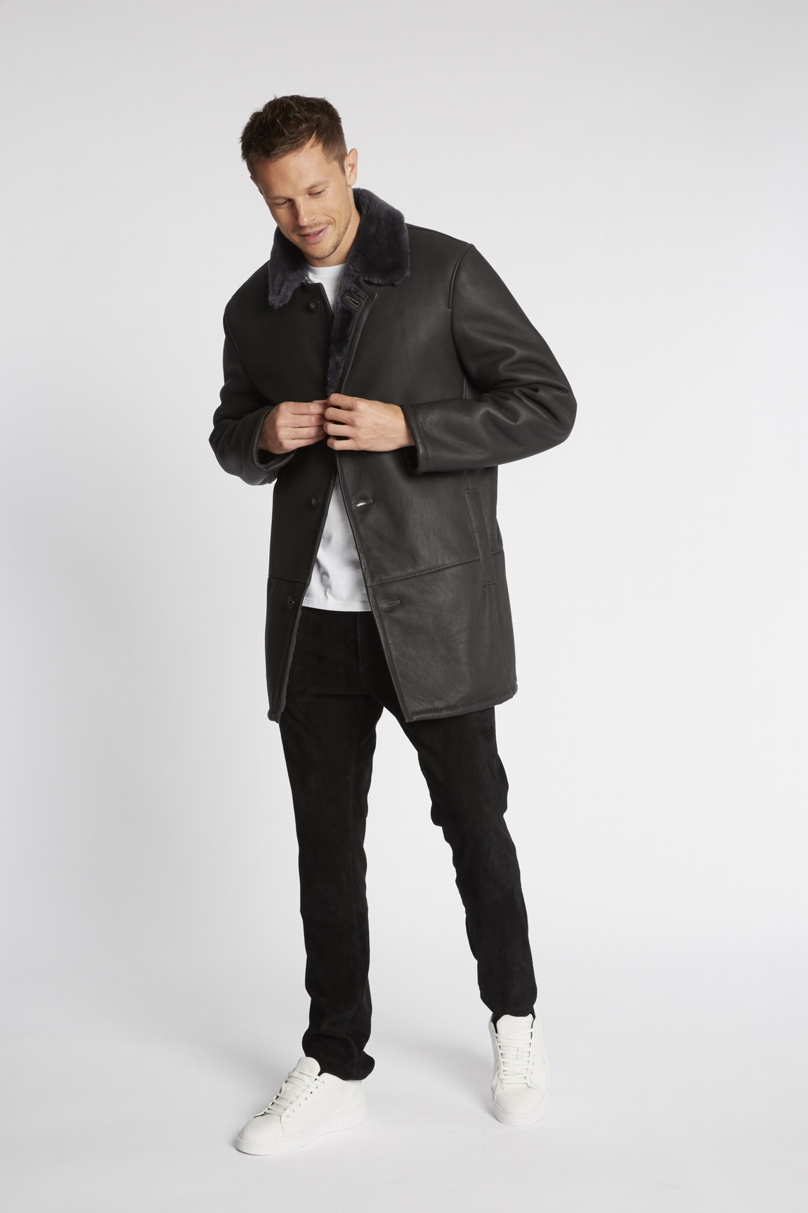 MANTEAU EN MOUTON LUDO