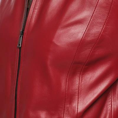 BLOUSON EN CUIR JEANNIE WAXY