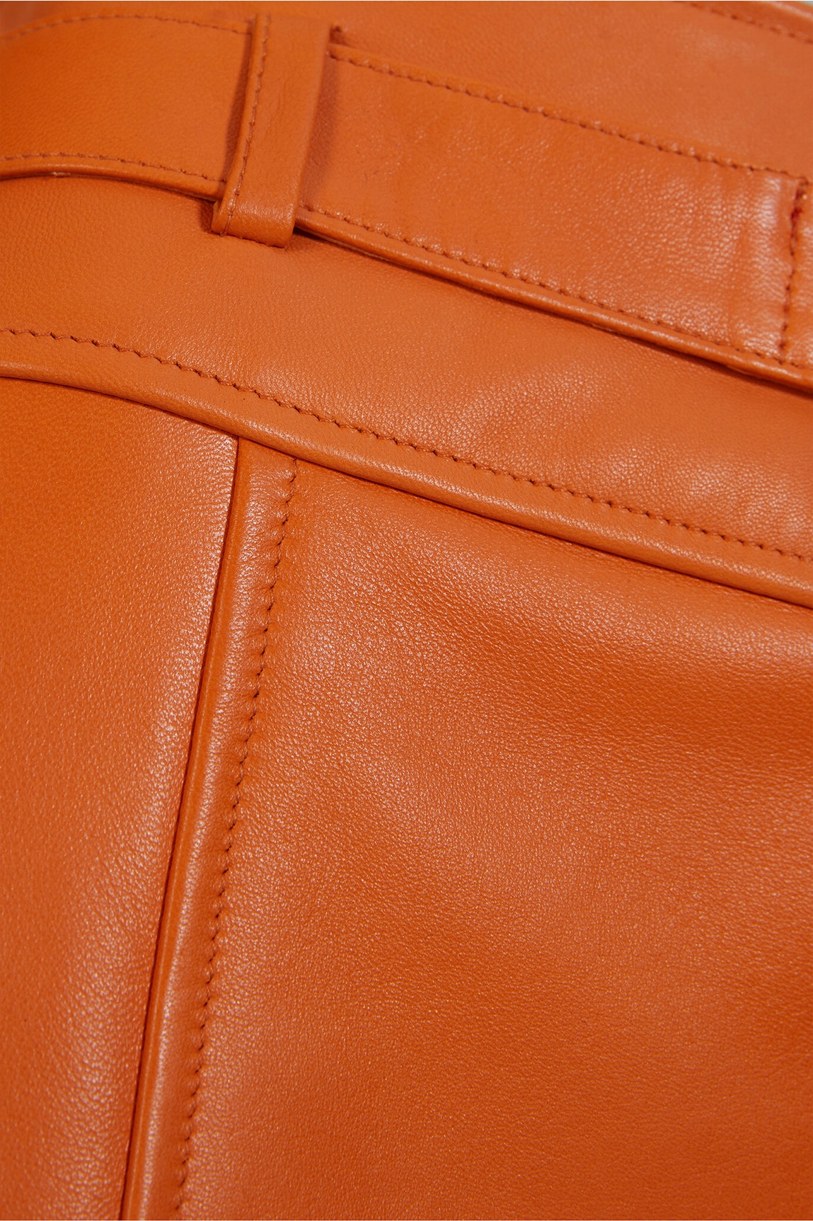 JUPE CRAYON CUIR AVEC BOUCLE AGUSTINA WAXY