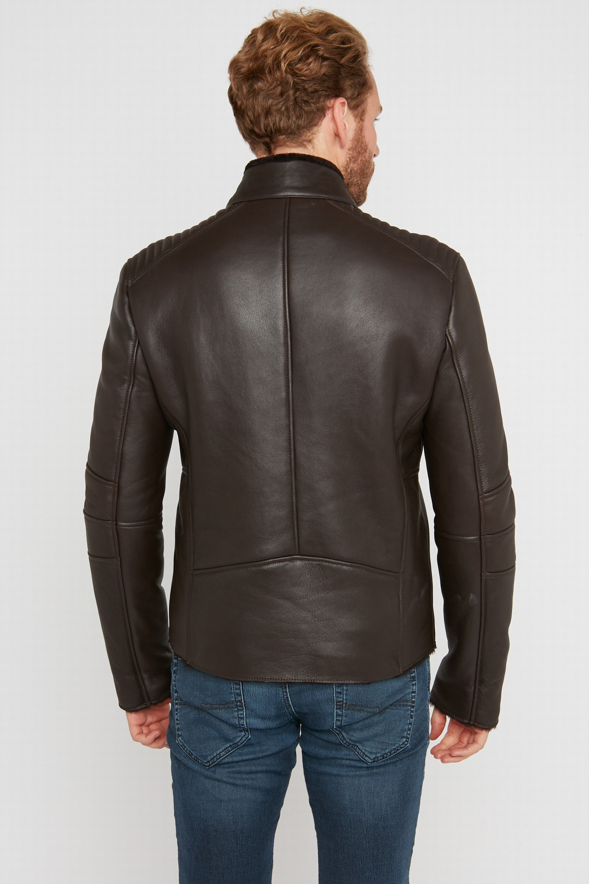 BLOUSON CUIR AGNEAU HOMME CYRIL