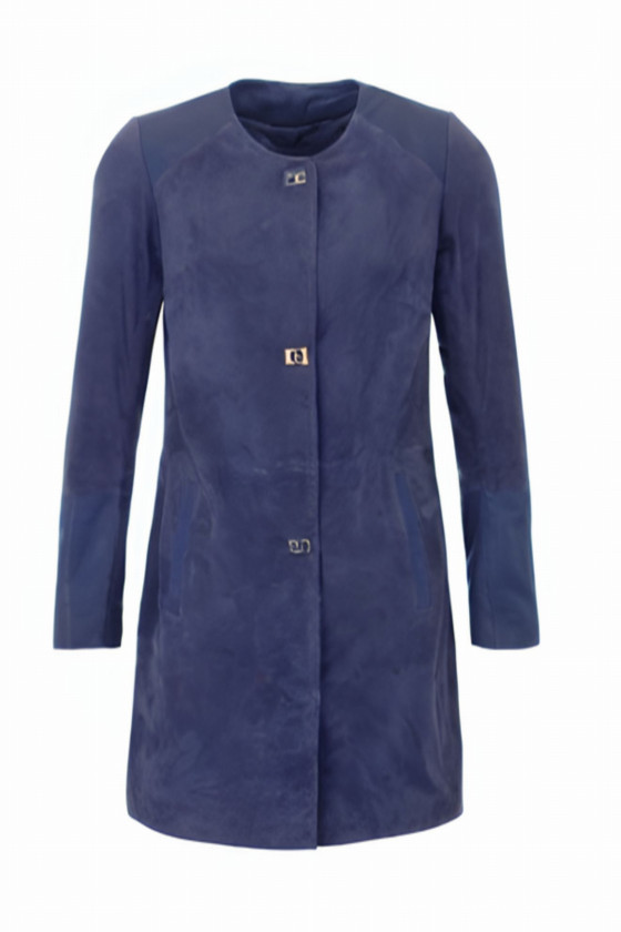 3/4 LENGTH BI-MATERIAL JACKET IOLANDA VELOURS