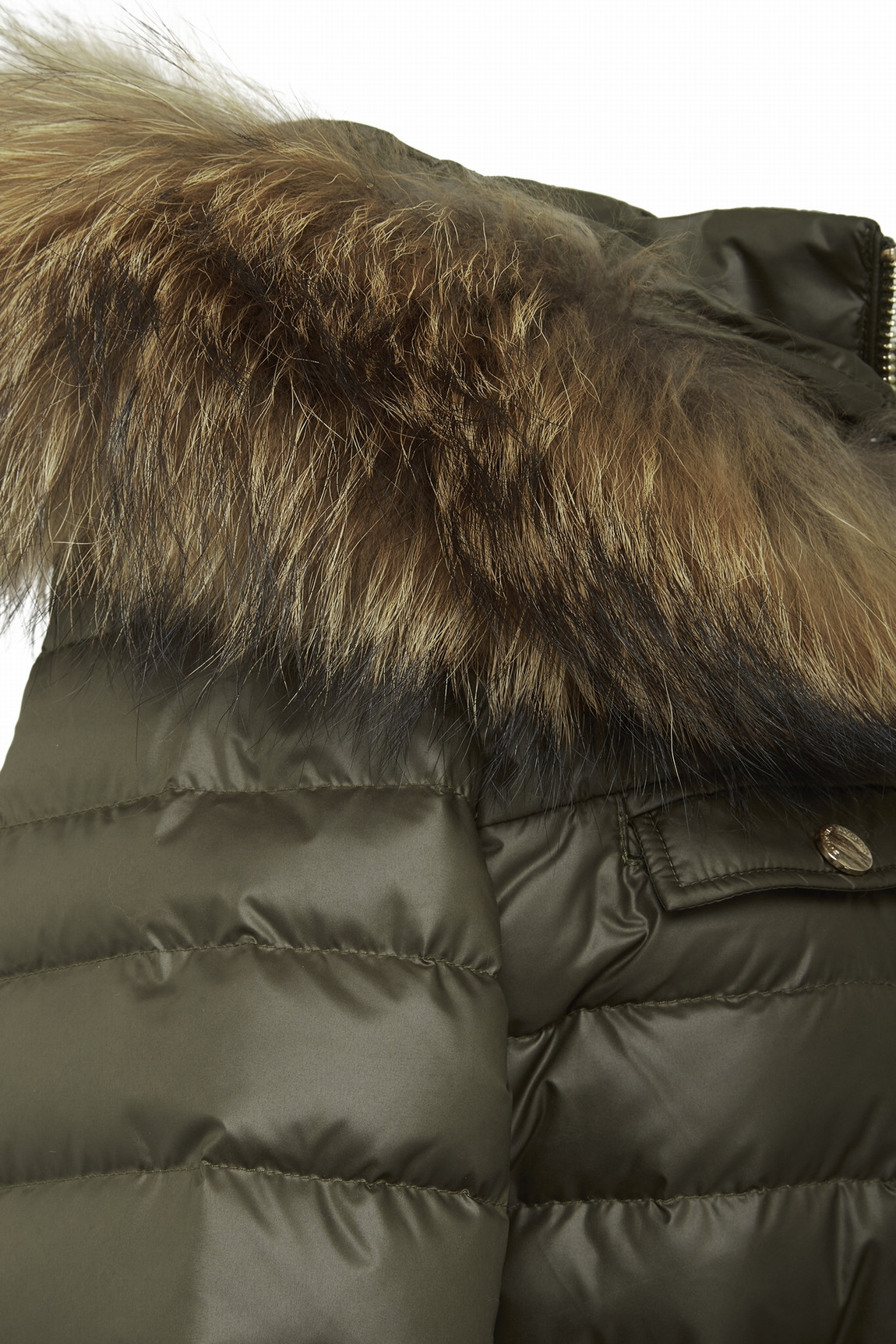 DOUDOUNE MI LONGUE CINTREE MANILLE